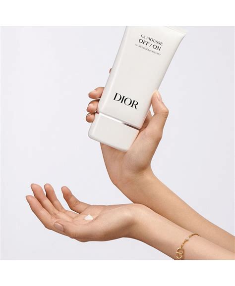 dior on/off cleanser|Dior lotion to foam cleanser.